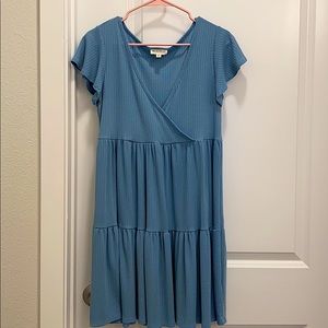Perfect baby blue spring dress by See You Monday
